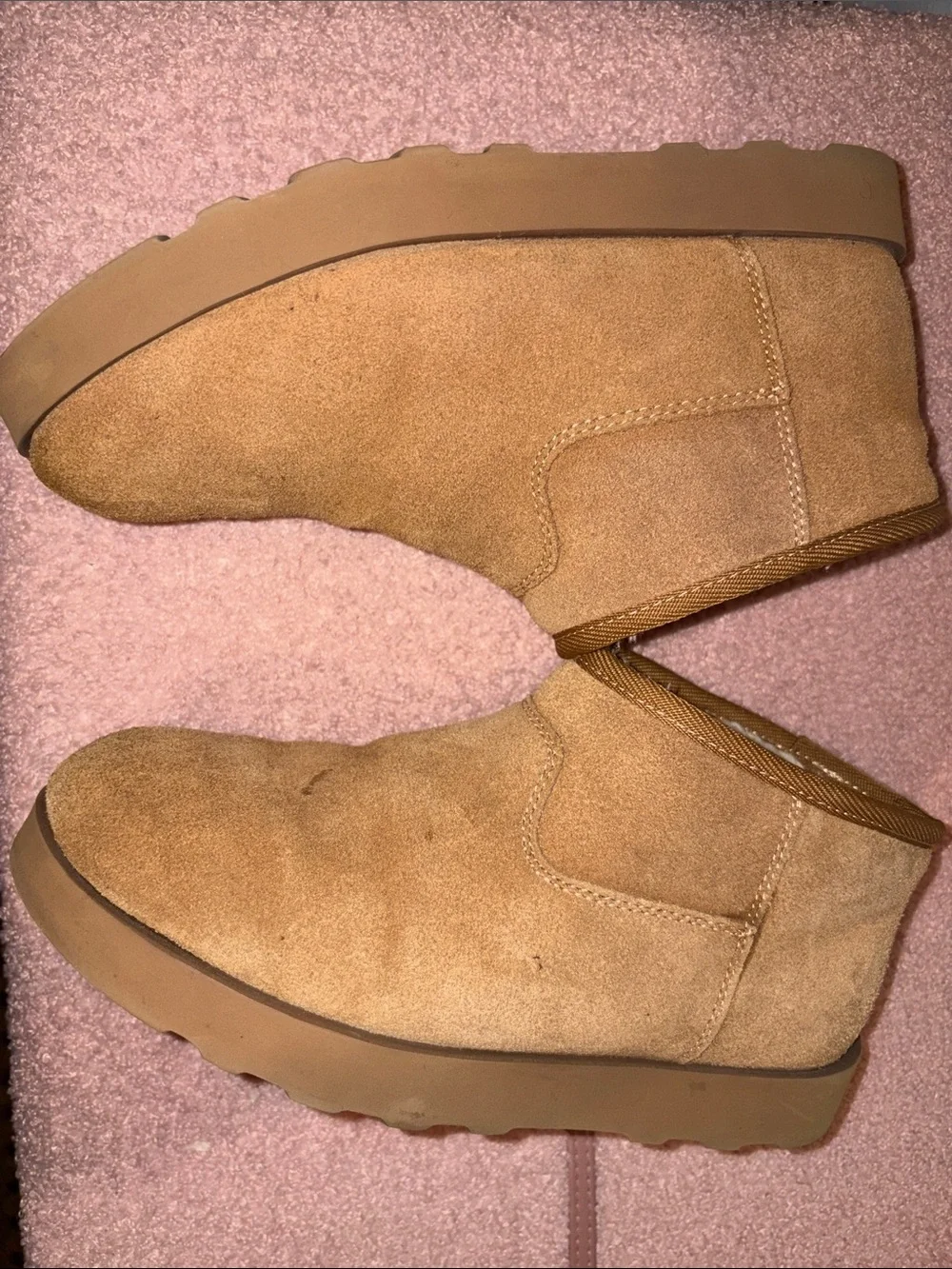 JustFab soft suede